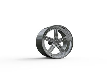 ASANTI AF135 WHEEL 3D PRINT MODEL