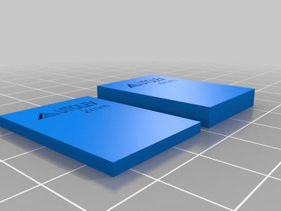 2mm and 4mm Autolev calibration spacers