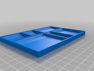 Beveled Token Tray