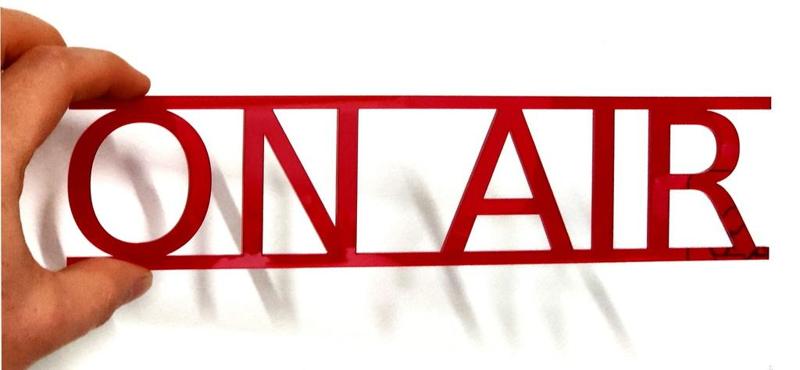 Sign "On AIR"