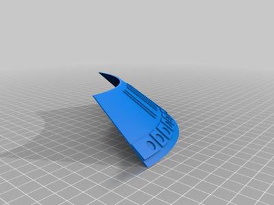 Centuri Alien scout ship My verison model rocket