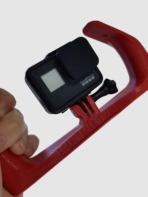 GoPro handheld (two hand)