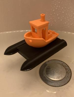 Rocket Floatie for Benchy