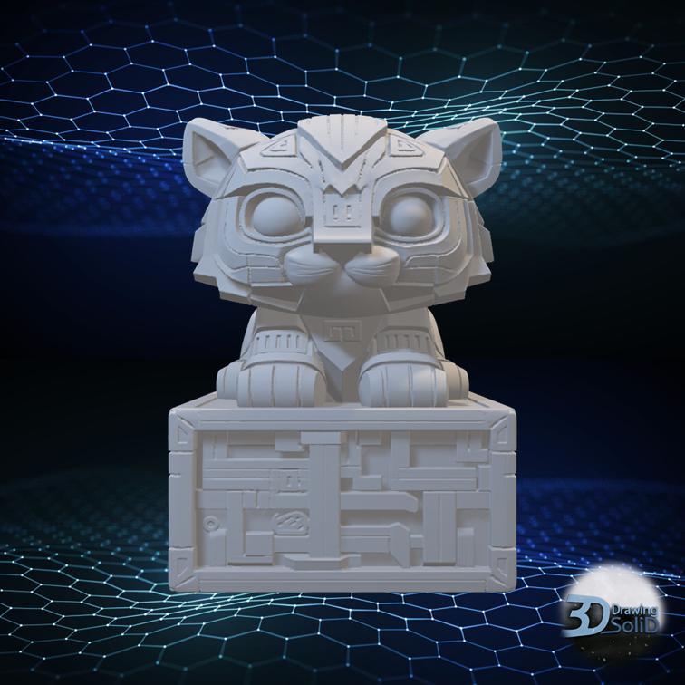 Ancient Tiger Decor