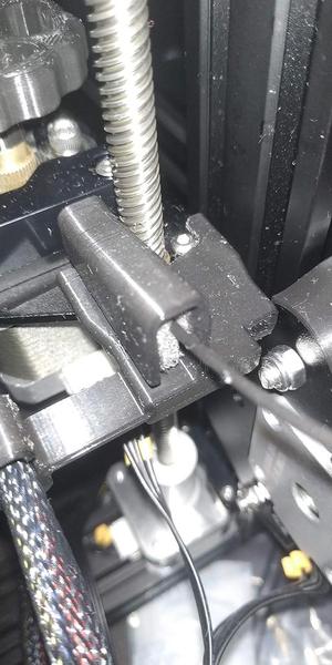 Guia Limpiador de filamento, Soporte Cable - Ender 3 Pro