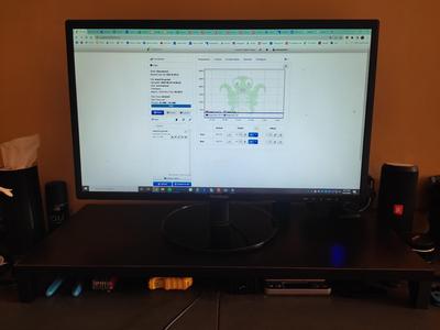 254x610x18mm Shelf Board Monitor Stand