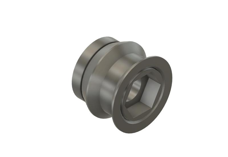 Dishwasher wheel for top rack of GE dishwasher