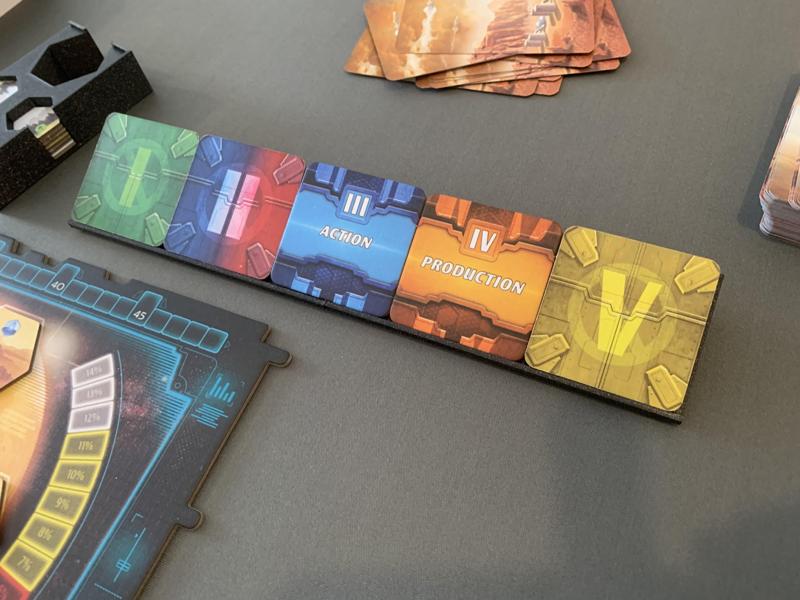 Terraforming Mars: Ares Expedition: Phase Card Holder