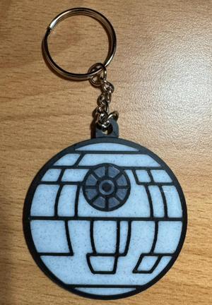 star wars death star keychain
