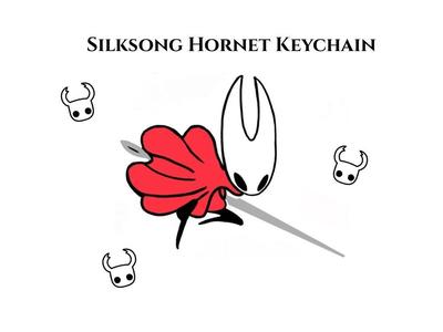 Silksong Hornet Keychain