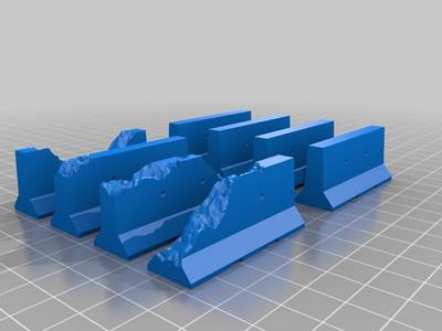 Jersey Barriers for 28mm Gaming