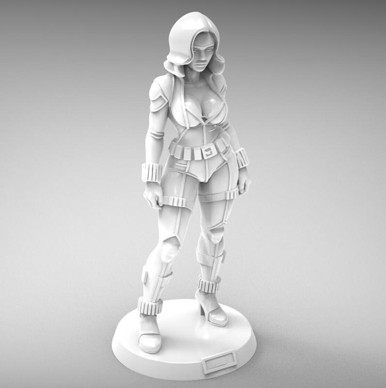 Blackwidow - Leather suit