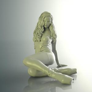 Latex woman