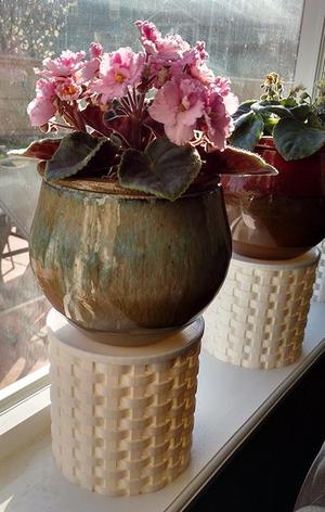 Woven Pedestals