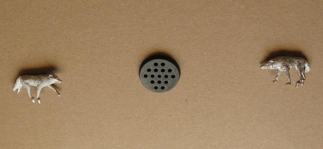 25 mm special round stand for wargaming