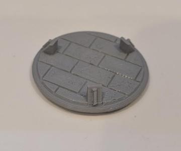 Brick 25mm Numbered Bases for Gloomhaven