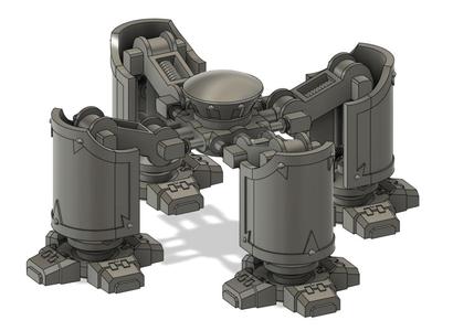 Dreadful Walking Sarcophagus Quadraped Legs