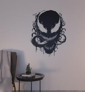 wall decoration Venom Head 2d wall art Marvel