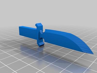 Knife from piggy