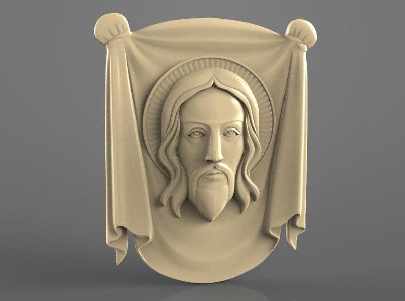 Face jesus cnc art 3D model
