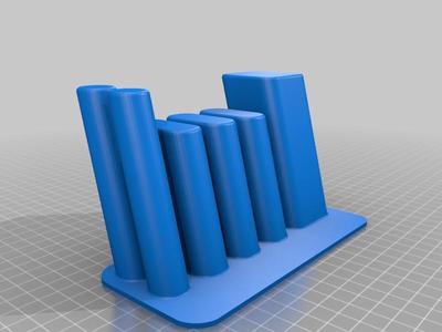 Pen Holder - Monitor Mounted REMIX (SHORT STACK)