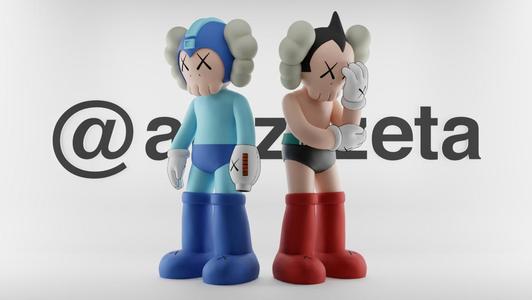 Kaws Astroboy x Megaman