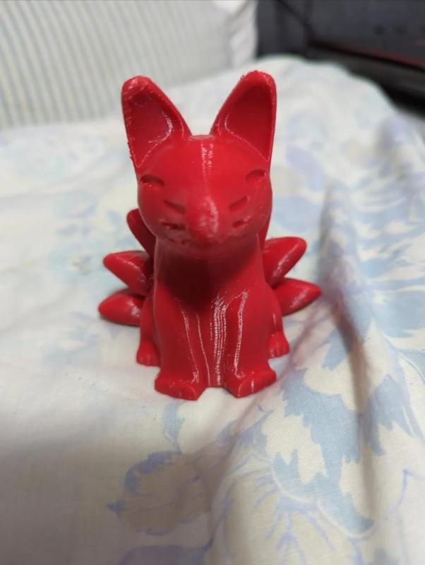 Split seven tailed fox