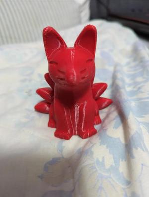 Split seven tailed fox