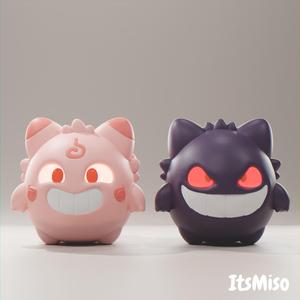 ItsMiso 3D Printable STL File - Gengar & Fairy Gengar