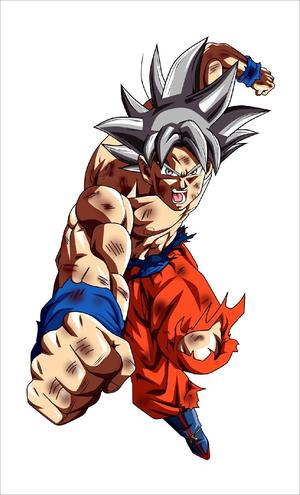 goku ultrainstinto litofania