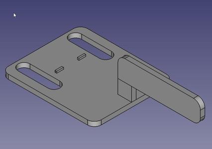 Adjustable Anycubic Vyper Endstop Trigger