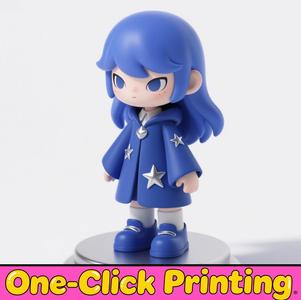 Anime Girl Sculpture