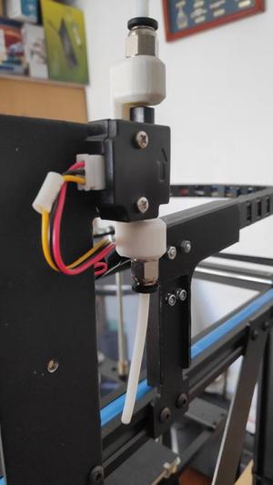 Reverse bowden for the Tronxy X5SA