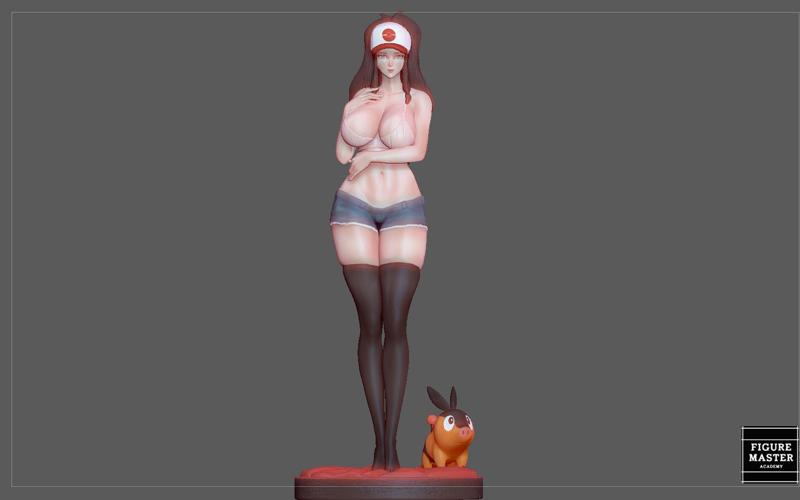 HILDA POKEMON TRAINER SEXY CUTE GIRL WOMAN ANIME CHARACTER