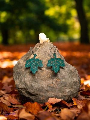 Leaf earrings