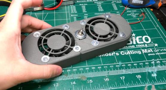 XYZ DaVinci Double Fan - Split 