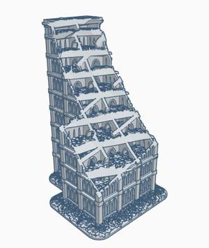 Gothic Ruined Building 91