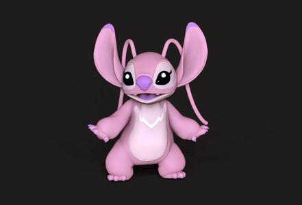 Angel standing fanart (Lilo and stitch)