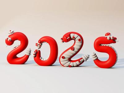 2025 Year of the Snake Refrigerator Magnets