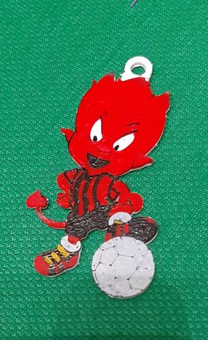 Milan AC devil keyring