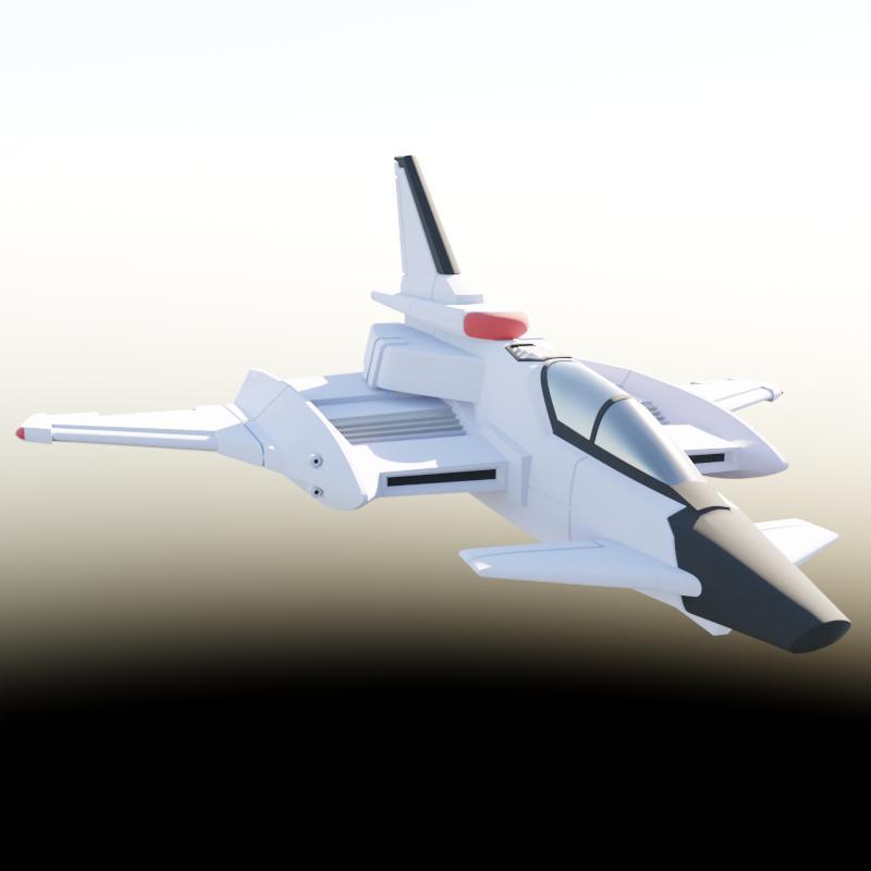 OMNI F-7D Spearhead Light Fighter from Gundam SEED