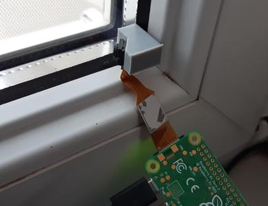 Raspberry mini size camera holder