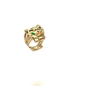 3D Skeleton Tiger Ring