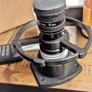 Simple Helical Focuser for Astronomical Telescopes