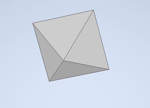 eight sided die (d8)
