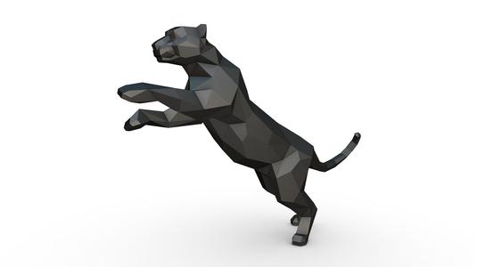 leopard figure