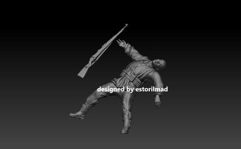 WW2 GERMAN WAFFEN SS SOLDIER KILLED