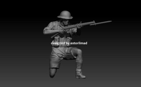 WW2 BRITISH SOLDIER v2 - 8TH ARMY - EL ALAMEIN