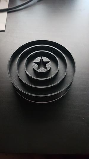 Soap Stamp Round Shield like Captain America Shield