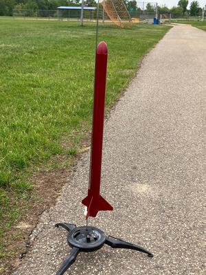 3D printed hybrid rocket v1